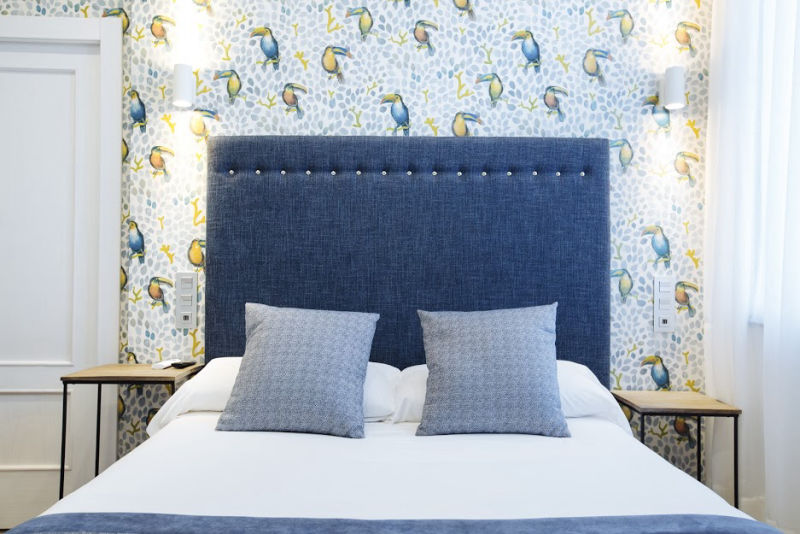 Habitación del hotel Santa Cruz de Cangas de Onís