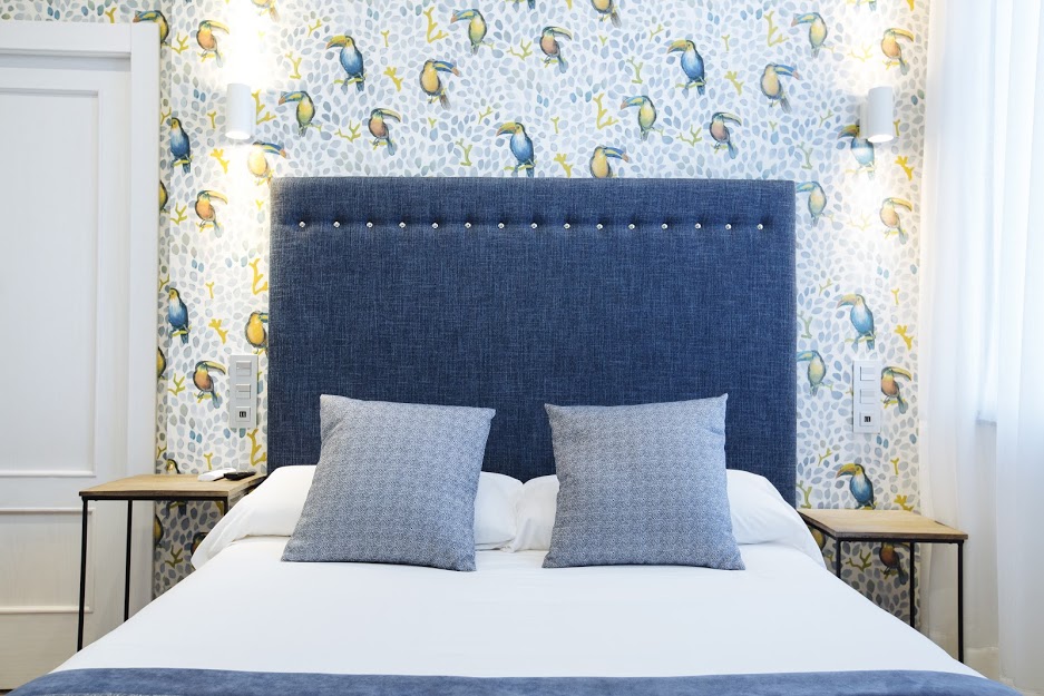 Habitación del hotel Santa Cruz de Cangas de Onís
